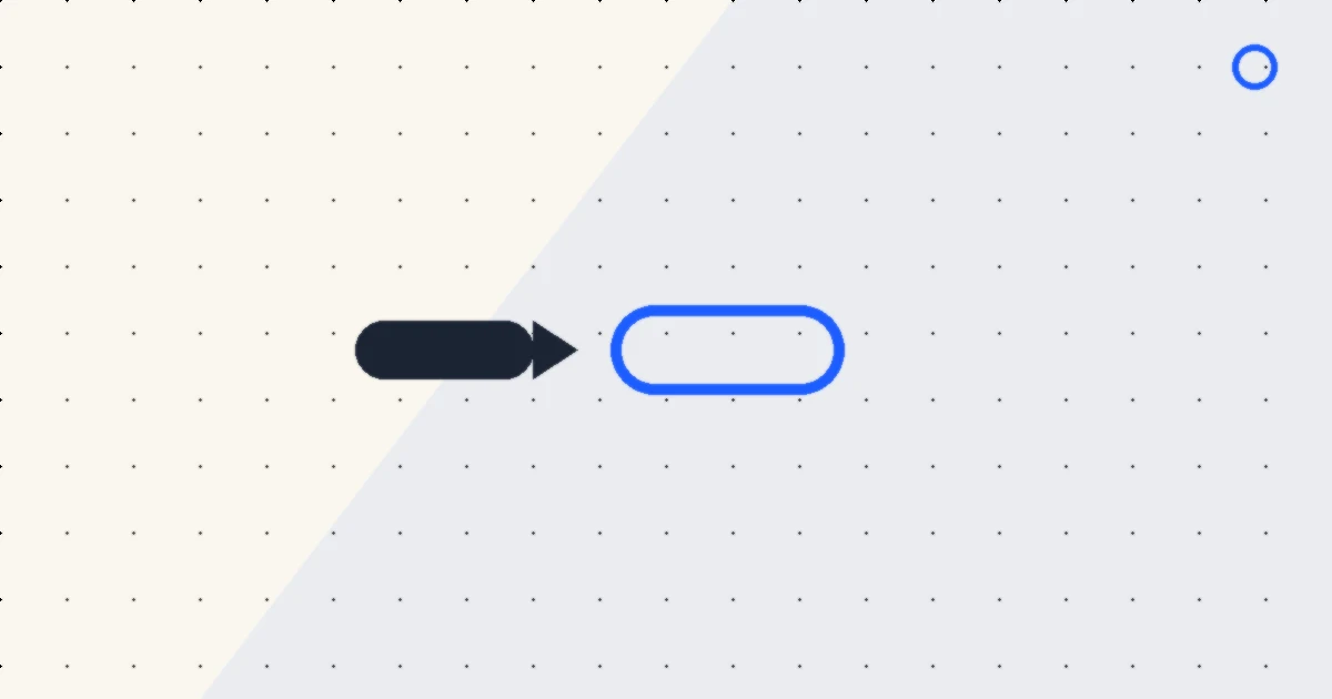 Abstract editorial illustration of a compressed link expanding into a longer path.